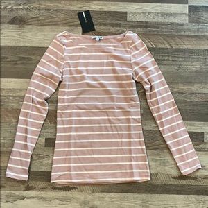 Striped long sleeve shirt